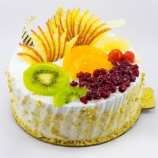 Vanilla Fruit Pistachio Cake