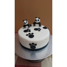 Fondant Panda Cake