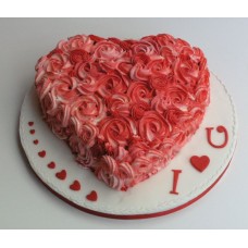 Season of Love Rose Cake